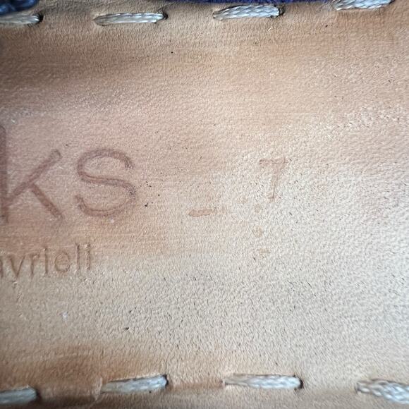 Tieks Women’s Blue Patent Leather Slip On Flat Size US 7 - Picture 11 of 11